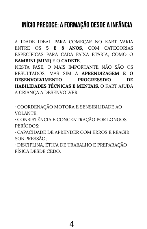 THE DREAM OF BECOMING AN F1 DRIVER