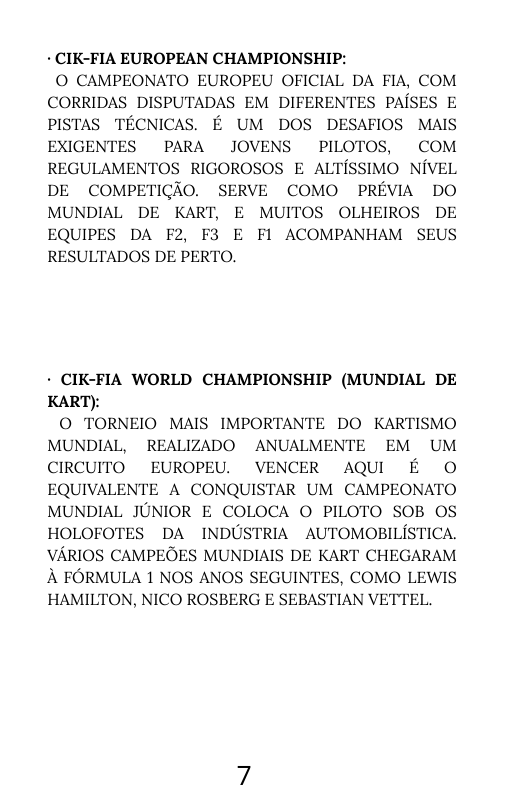 THE DREAM OF BECOMING AN F1 DRIVER