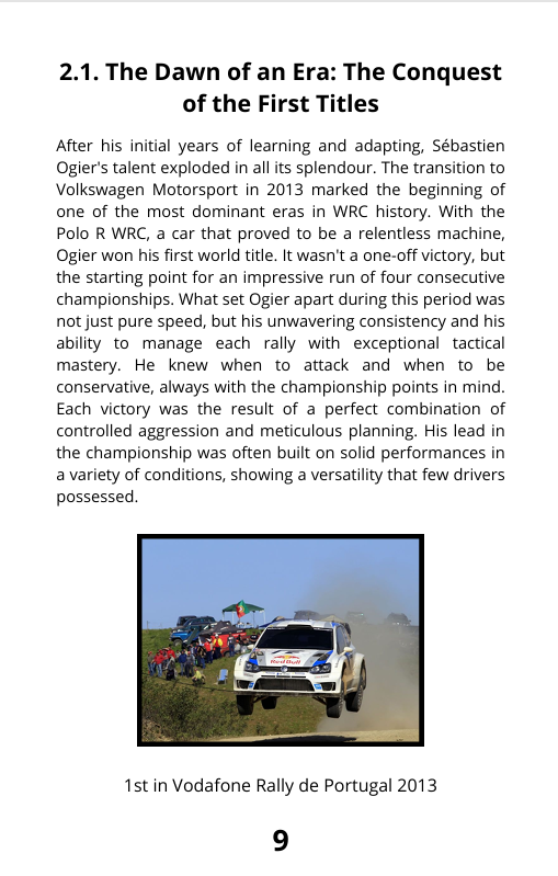 Sébastien Ogier - O Campeão Perfeito