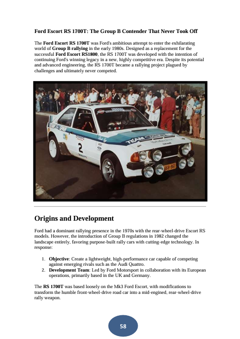 THE GROUP B CARS - 22 most important cars