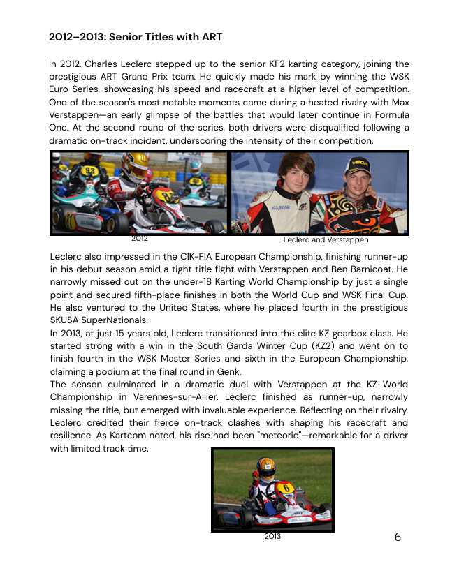 CHARLES  LECLERC  "The Predestined"