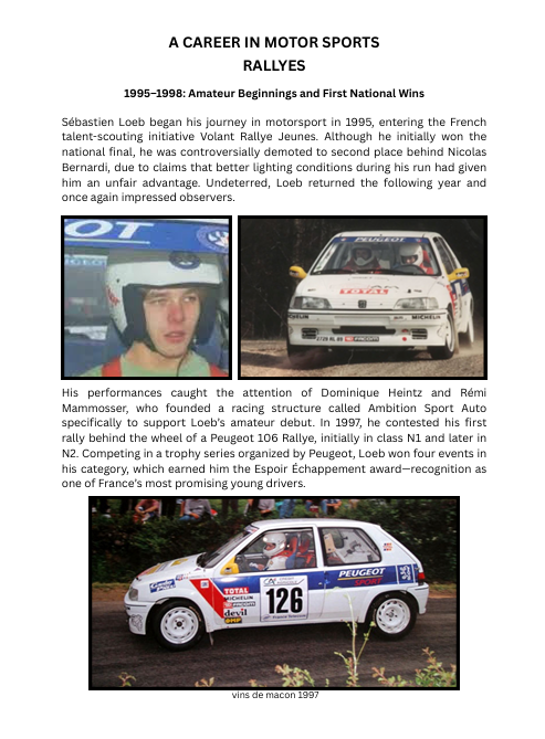 Sébastien Loeb - “Le Patron”