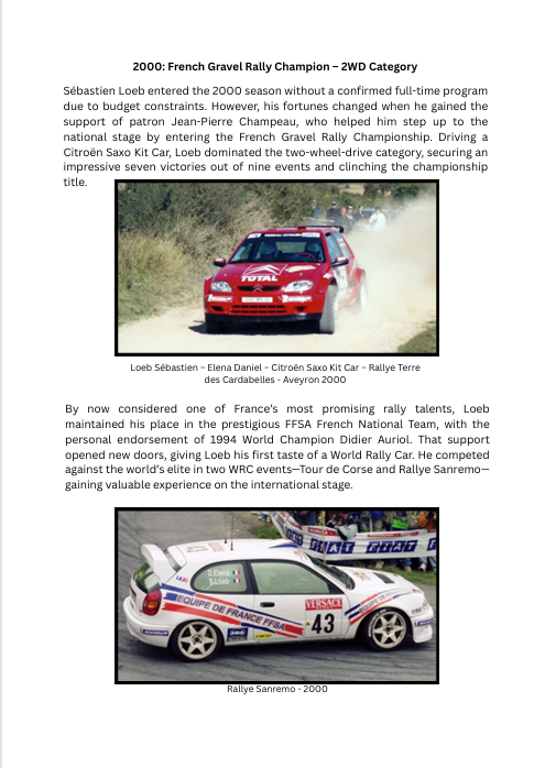 Sébastien Loeb - “Le Patron”