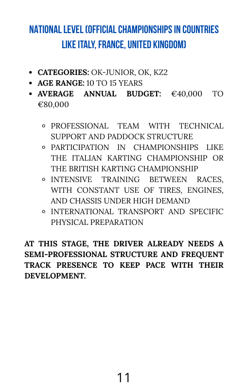 THE DREAM OF BECOMING AN F1 DRIVER