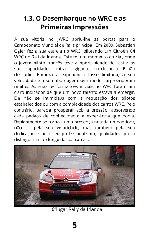 Sébastien Ogier - O Campeão Perfeito